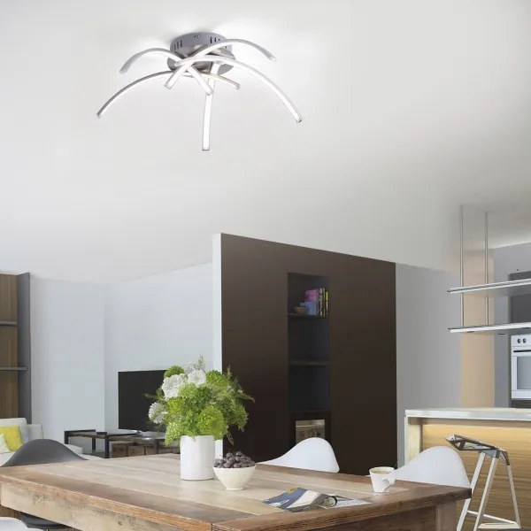 Leuchten Direkt 15340-55 - Plafonieră LED VALERIE 5xLED/3,7W/230V