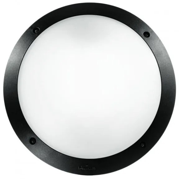 Ideal Lux - Aplica de exterior POLAR 1xE27/23W/230V IP66 neagră