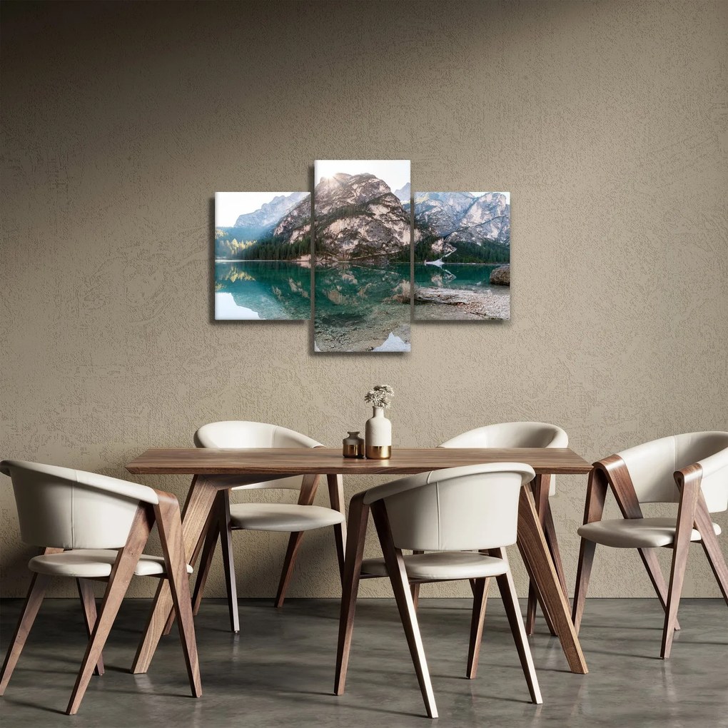 Tablou cu lac montan (90x60 cm)