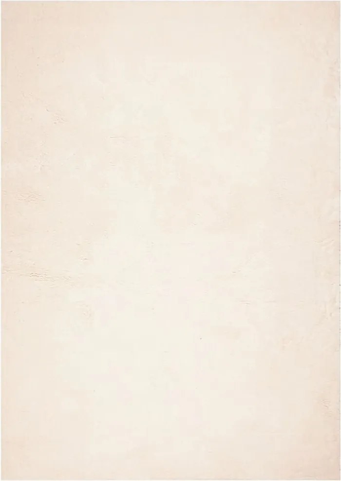 vidaXL Covor HUARTE, fir scurt, moale și lavabil, bej, 140x200 cm