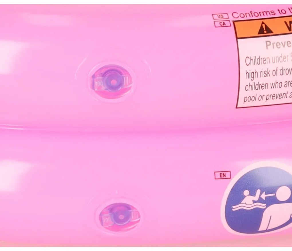 Piscina Gonflabila pentru copii, model MINI, culoare Roz, diametru 61 cm