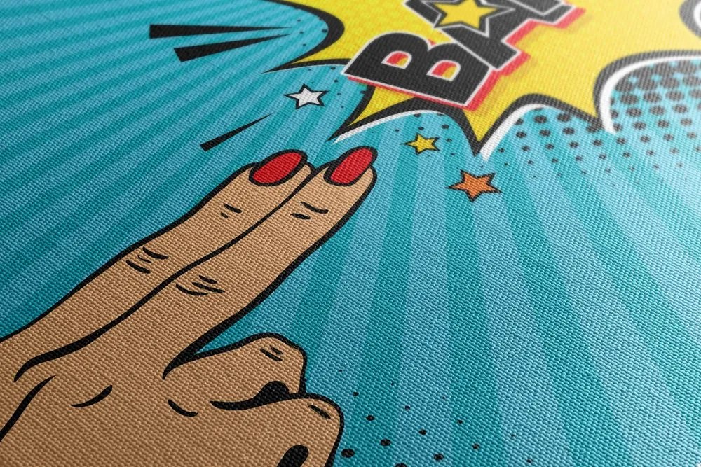 Tablou cu motiv pop art - BANG!