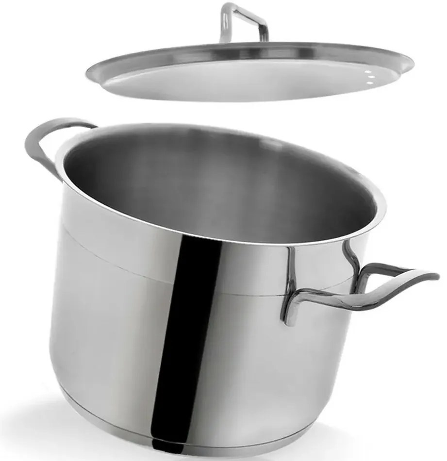 Orion Oală din oțel inoxidabil cu capac Anett, 14 l, 14 l