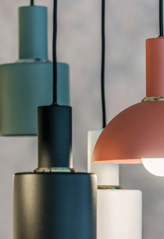 Lustra cu 3 pendule design minimalist SINES alb