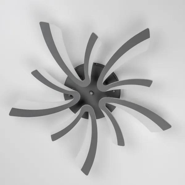 Lustră LED dimabilă aplicată Brilagi TWIST LED/55W/230V 3000-6500K antracit + telecomandă