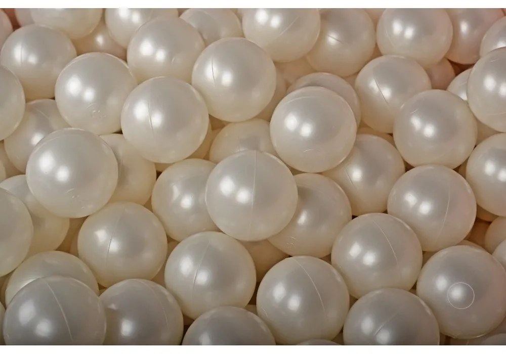 Piscină cu bile kaki din catifea reiată 90x90x30 cm Montessori – Meowbaby