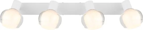 Globo 54309-4W - Spot TOKKI 4xE14/40W/230V alb