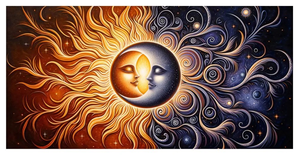 Tablou iubire cosmică