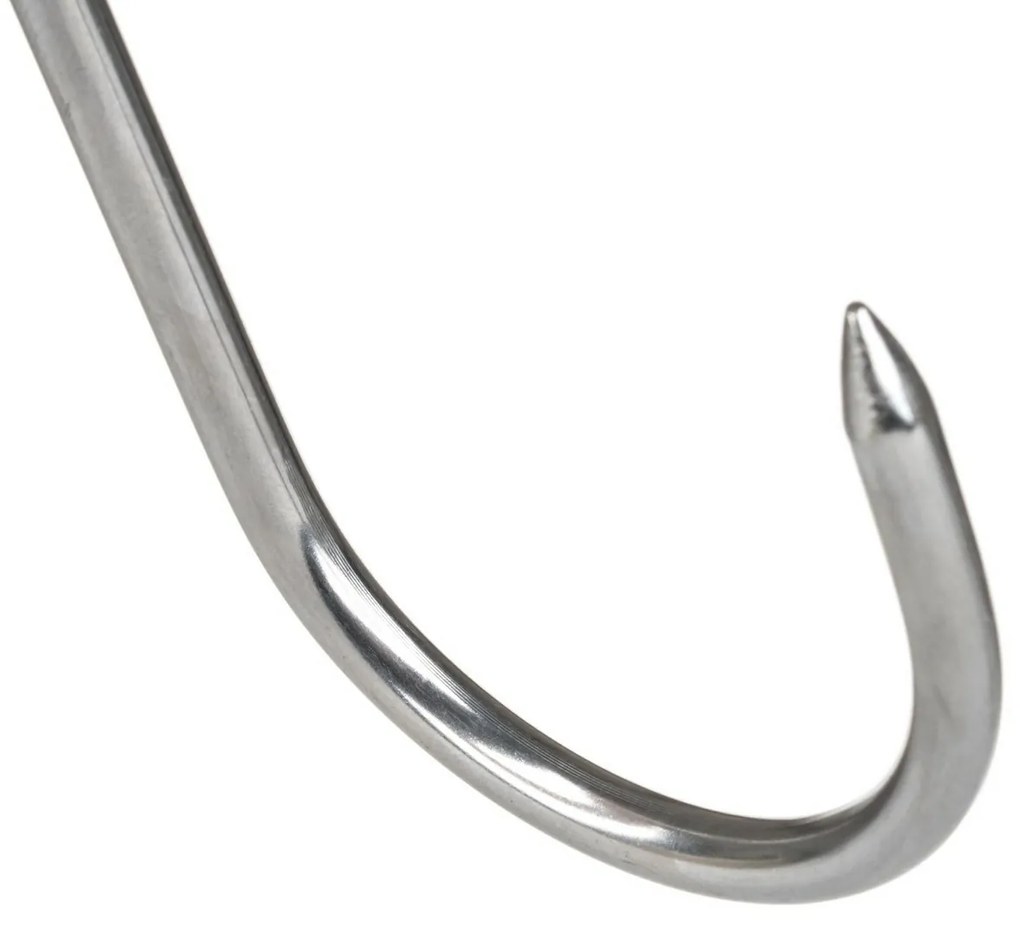 Banquet Cârlig din oțel inoxidabil pentruafumătoare AKCENT 11 x 8,5 cm, 3 buc., S