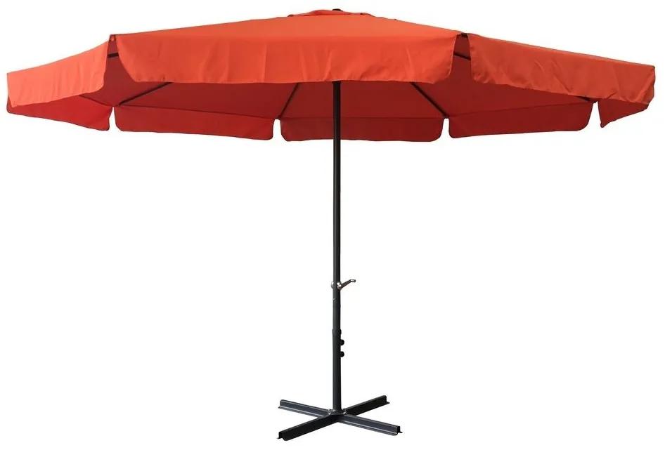 Umbrelă de soare STANDART 3m teracotă cu mâner