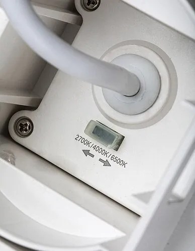 Aplica LED iluminat exterior ambiental, Protectie IP65 Urfa I alba