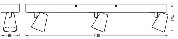 Spot LED Ledvance DECOR NEPTUNE LED/26W/230V