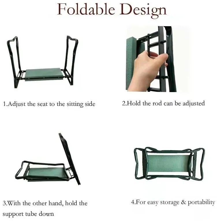 Scaun de grădină multifuncțional Beast 900180 - 59 x 49 x 27 cm