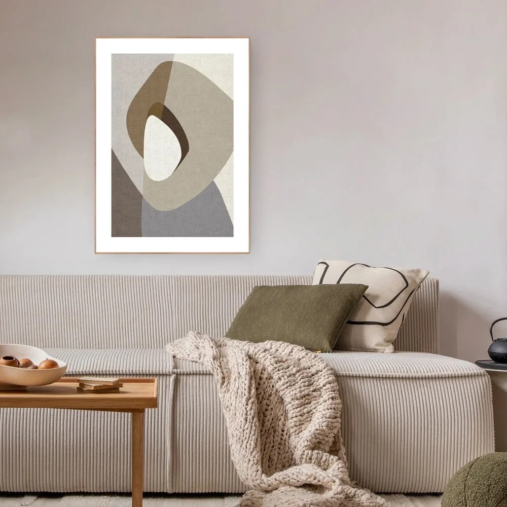 Tablou 70x100 cm Picasa Greige – Malerifabrikken