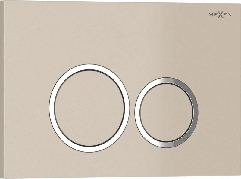 Mexen Tex 01 buton de spălare, bej - 6101-07