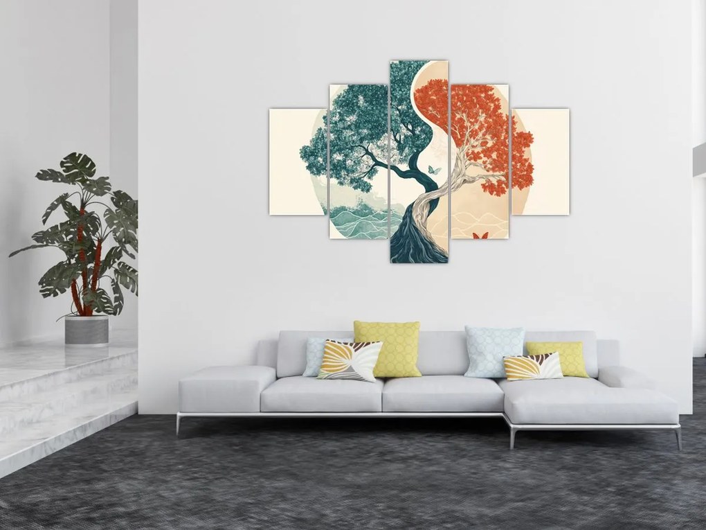 Tablou – Arbore plin de energie (150x105 cm)