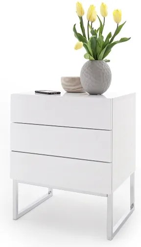 Noptieră ROCKY XL, albă