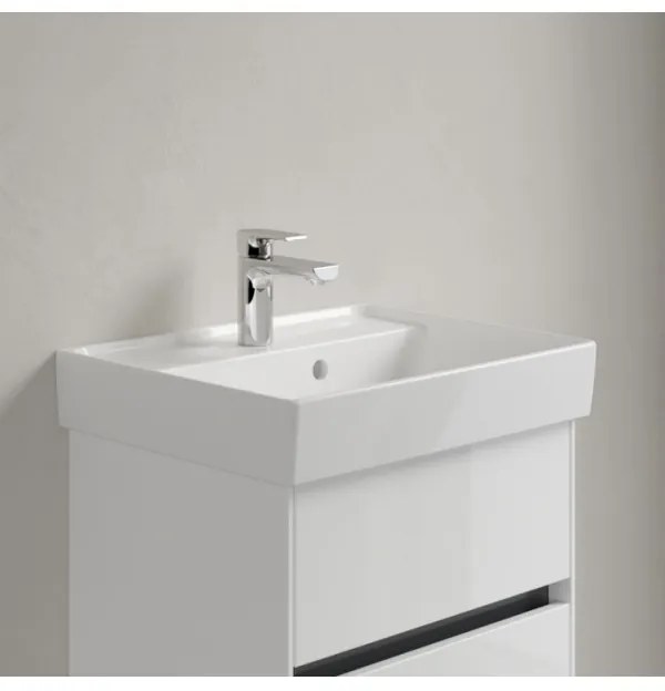 Lavoar pe mobilier, Villeroy&Boch Collaro, material TitanCeram, 50x40cm, Alb Alpin, 43345001