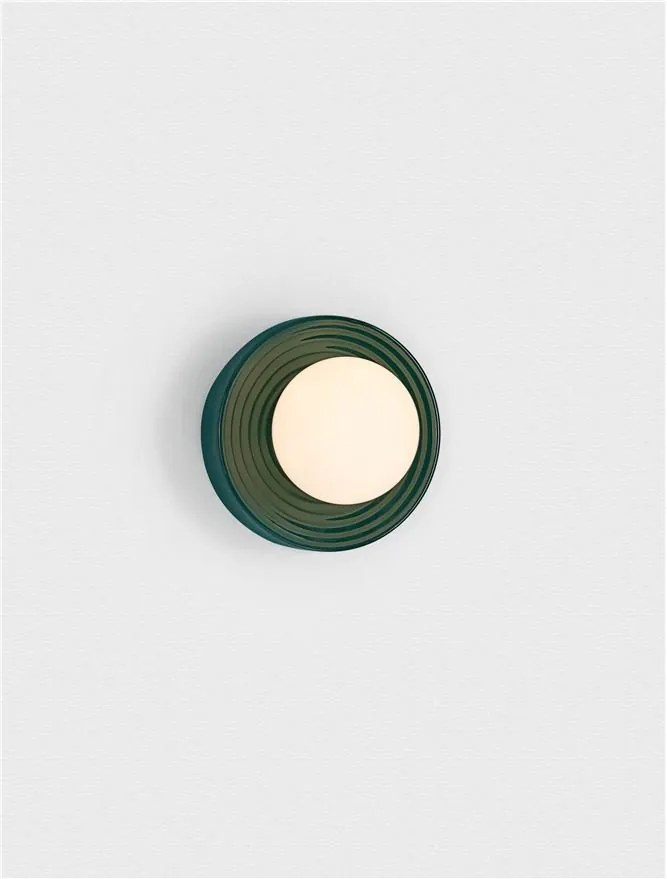 Aplica baie protectie IP44, Portelan jasper, ORBIQUE 16cm