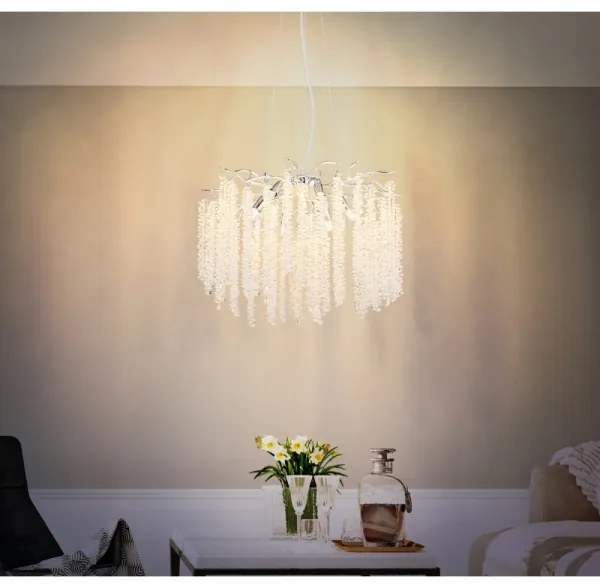 Globo 64137-6 - Lustră LED suspendată pe cablu LAVERNE 6xG9/8W/230V