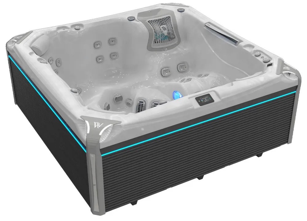 Jacuzzi Kilimanjaro PeakLife Deluxe din argint sterling