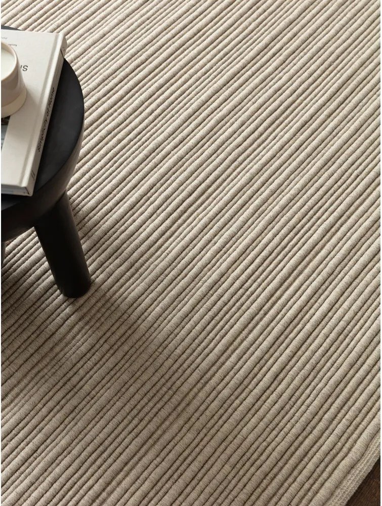 Covor fildeș țesut manual din amestesc de lână 120x170 cm Ravine – Asiatic Carpets