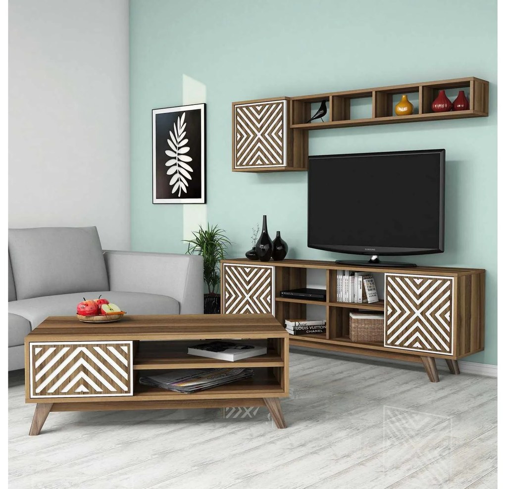 Mobilier living Ivonne (Nuc + Alb). 1089285