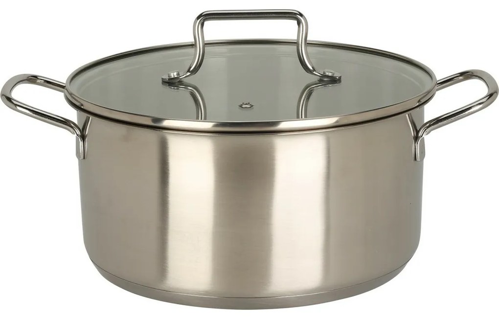 Cratiță din oțel inoxidabil EH, diametru 22 cm, diam. 22 cm