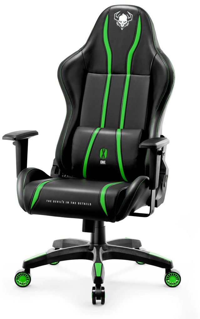 Scaun gaming Diablo X-One 2.0 Normal Size: negru-verde