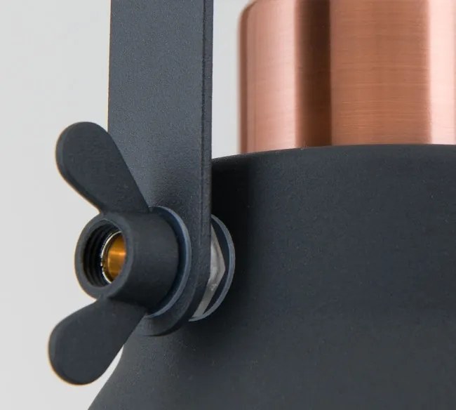 Lustra cu 4 pendule design industrial THEKE