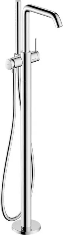 Baterie cada-dus freestanding Hansgrohe Tecturis S finisaj crom lucios fara corp ingropat