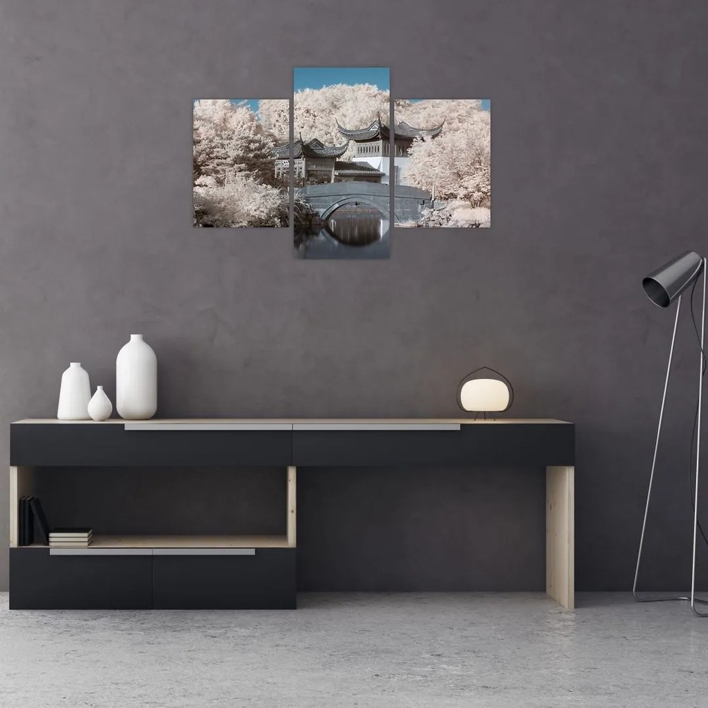 Tablou - pomi înfloriți în Asia (90x60 cm)