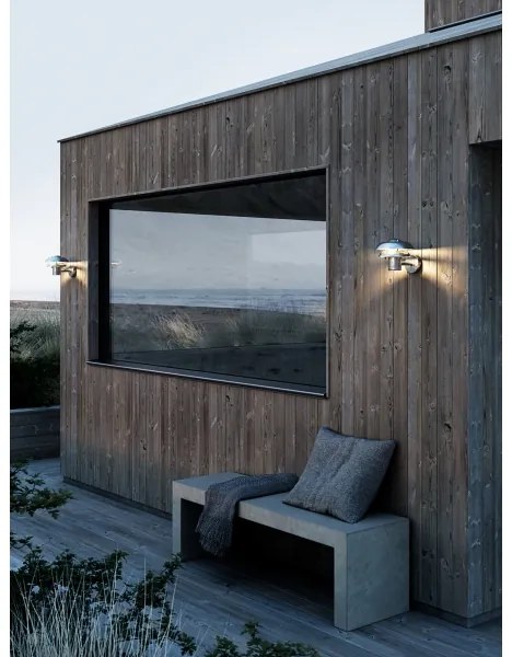 Aplică de exterior Nordlux KURNOS 1xE14/12W/230V IP54 crom mat