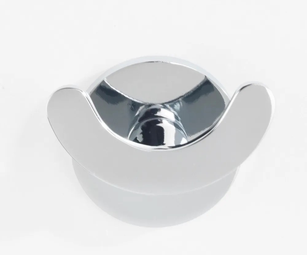 Cârlig argintiu mat autoadeziv din oțel inoxidabil Isera – Wenko