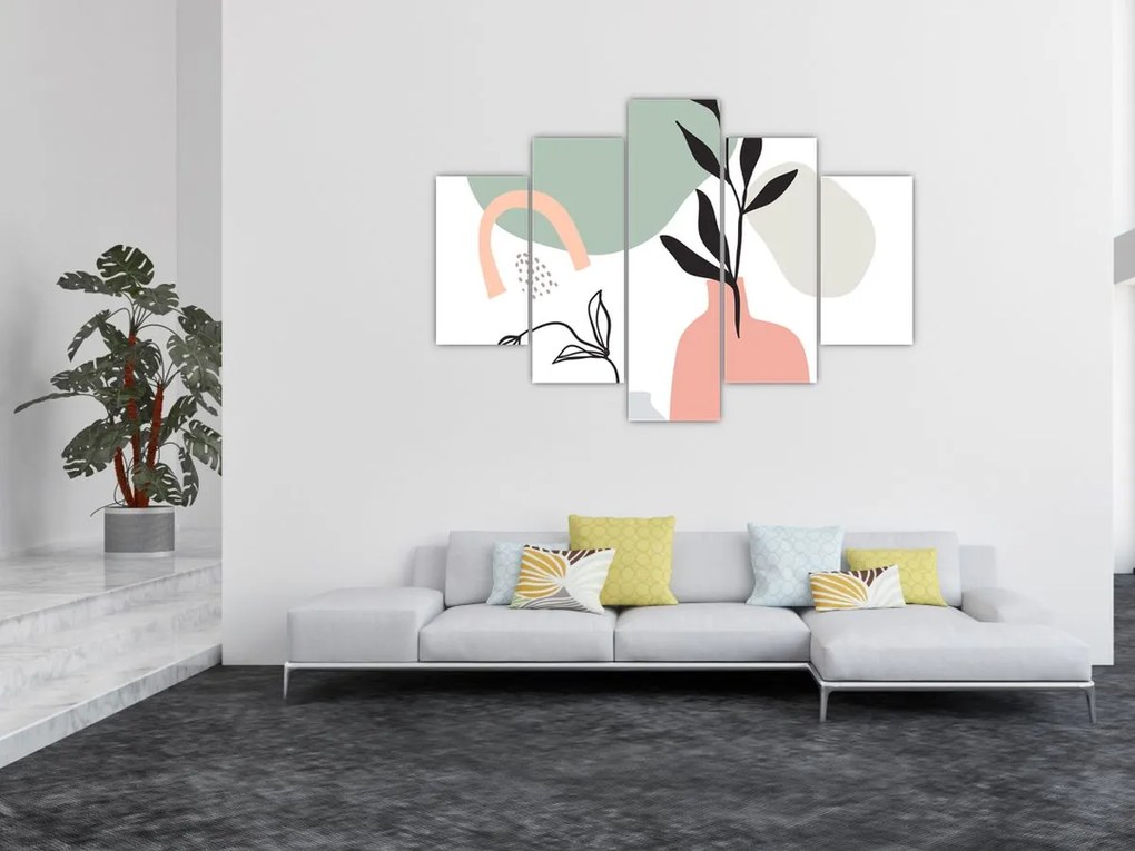 Tablou - Flori într-o vază N⁰3 (150x105 cm)