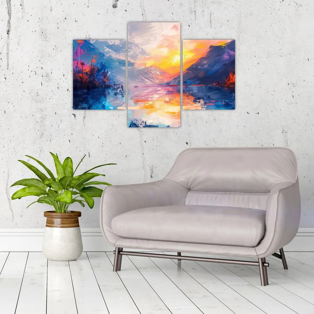 Tablou - Pictura peisajului (90x60 cm)