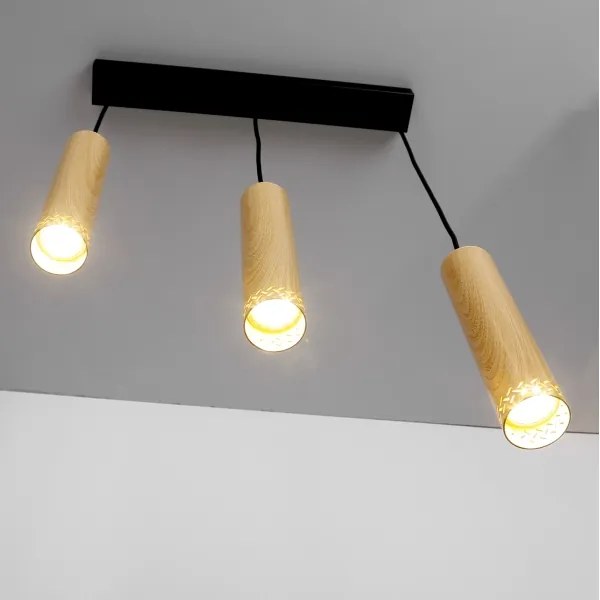 Lustră pe cablu TUBO 3xGU10/25W/230V