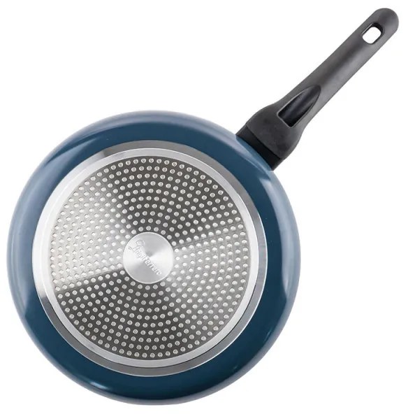 Tigaie pentru clatite Luigi Ferrero Prima FR-2832, 28x3 cm, Acoperire antiaderenta cu efect de marmura, Inductie, Albastru inchis