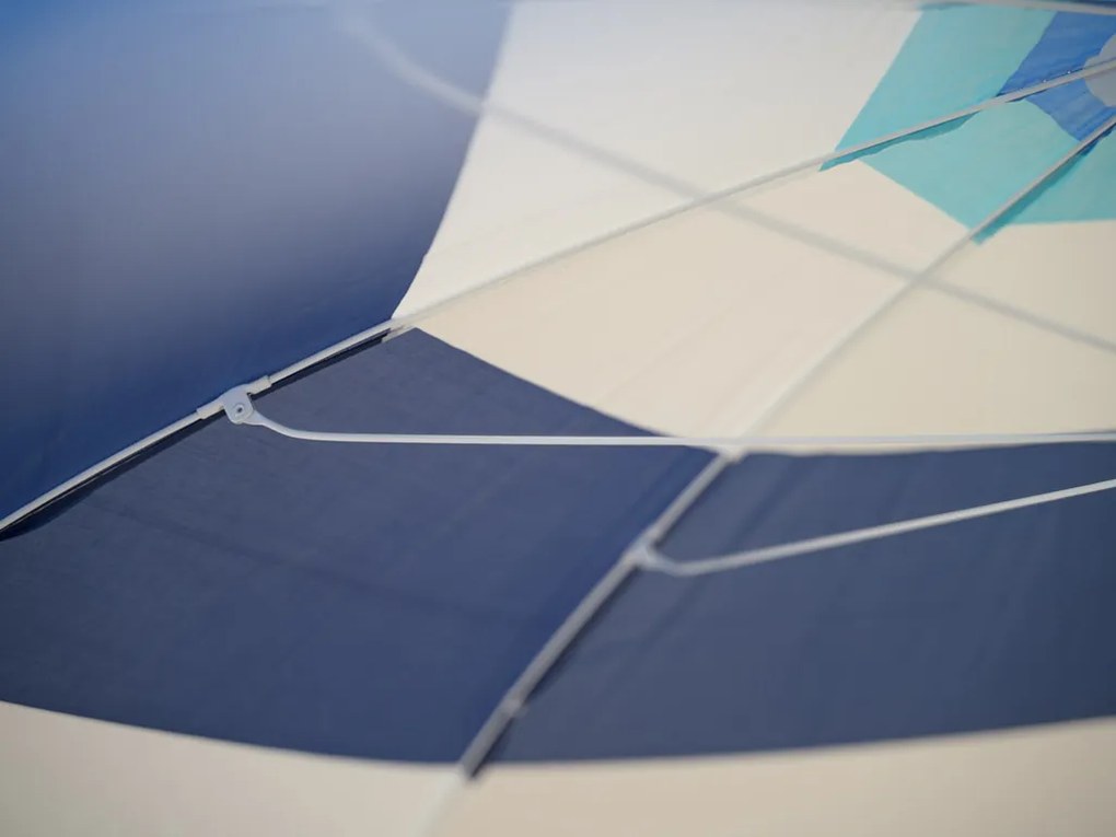 Umbrela de soare BLUE STRIPES 180 cm, albastru