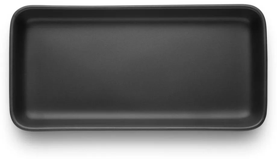 Platou servire din gresie Eva Solo Nordic, 24 x 12 cm, negru