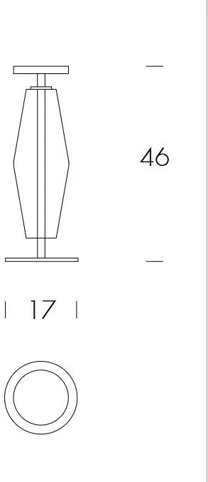 Veioza LED, Lampa de masa deosebita design LUX Chic