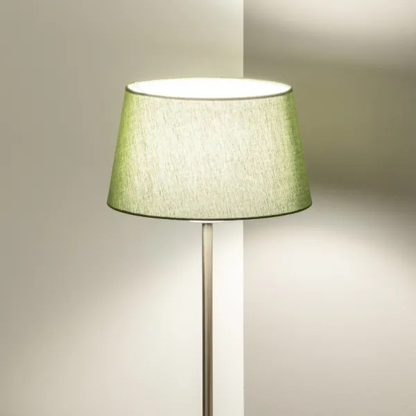 Brilagi - Lampadar LED CERIA, 1xE27/40W/230V, Ø 25 cm, verde/crom mat