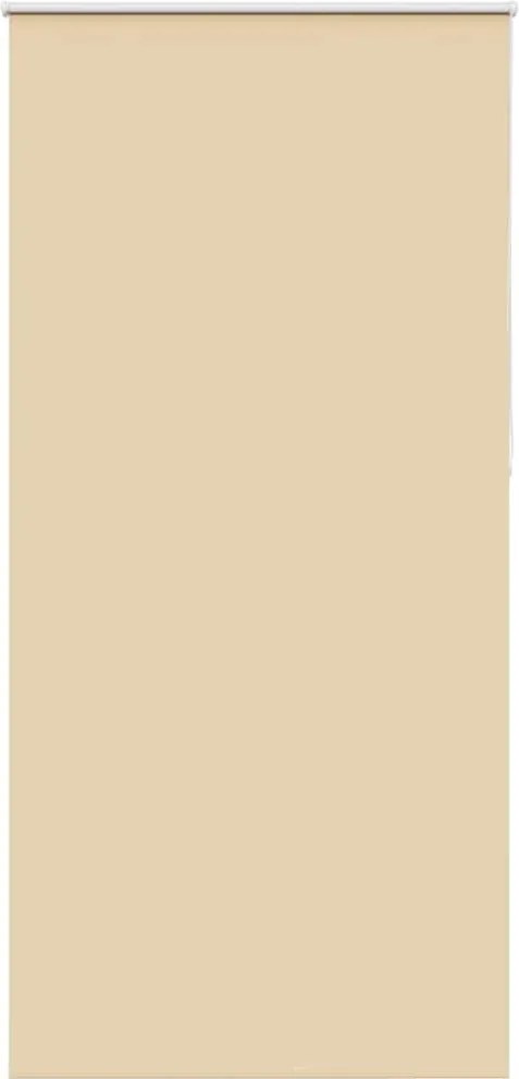 vidaXL Jaluzea cu rolă opaca Bej 115x210 cm Lățime materială 110,7 cm