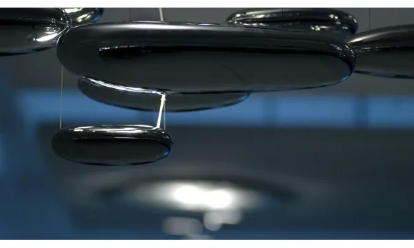 Lustră LED dimabilă aplicată Artemide 1366110A MERCURY LED/58W/230V 3000K