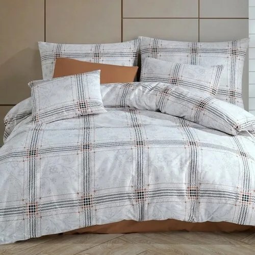 Lenjerie de pat din bumbac BedTex Quatre alb , 140x 200 cm, 70 x 90 cm, 140 x 200 cm, 70 x 90 cm