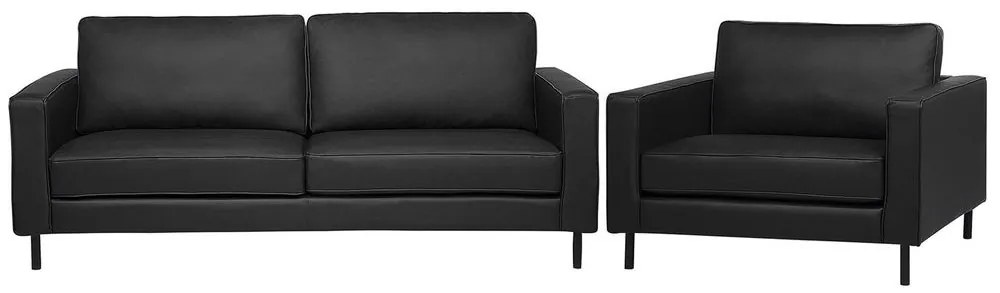 Set canapele Skive (negru). 1011108