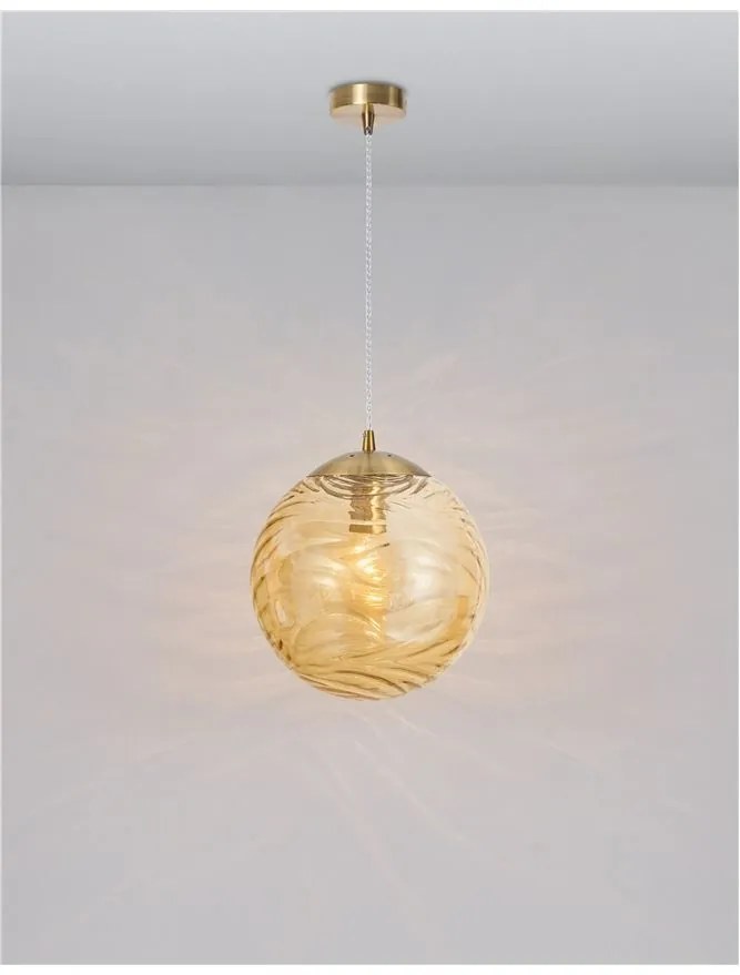 Pendul design modern FICATO champagne NVL-9988301