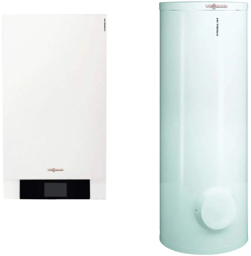 Centrala Vitodens 200-W 49 Boiler 300 solar B2HAL55