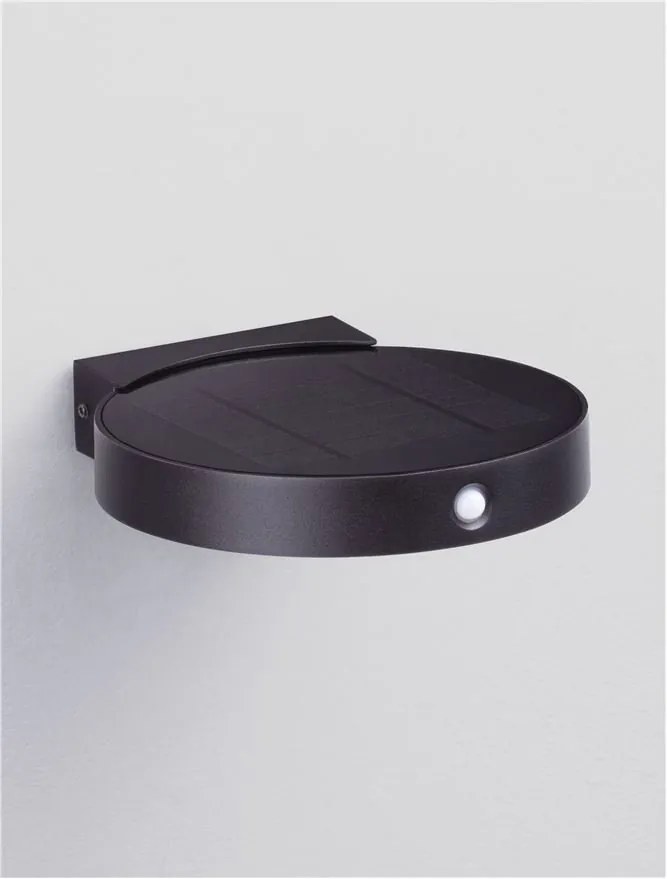 Aplica LED solara iluminat exterior cu senzor de miscare IP65 AIGO