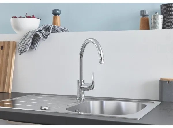 GROHE 31552SD1 - Chiuvetă K200 860 x 500 mm din oțel inoxidabil